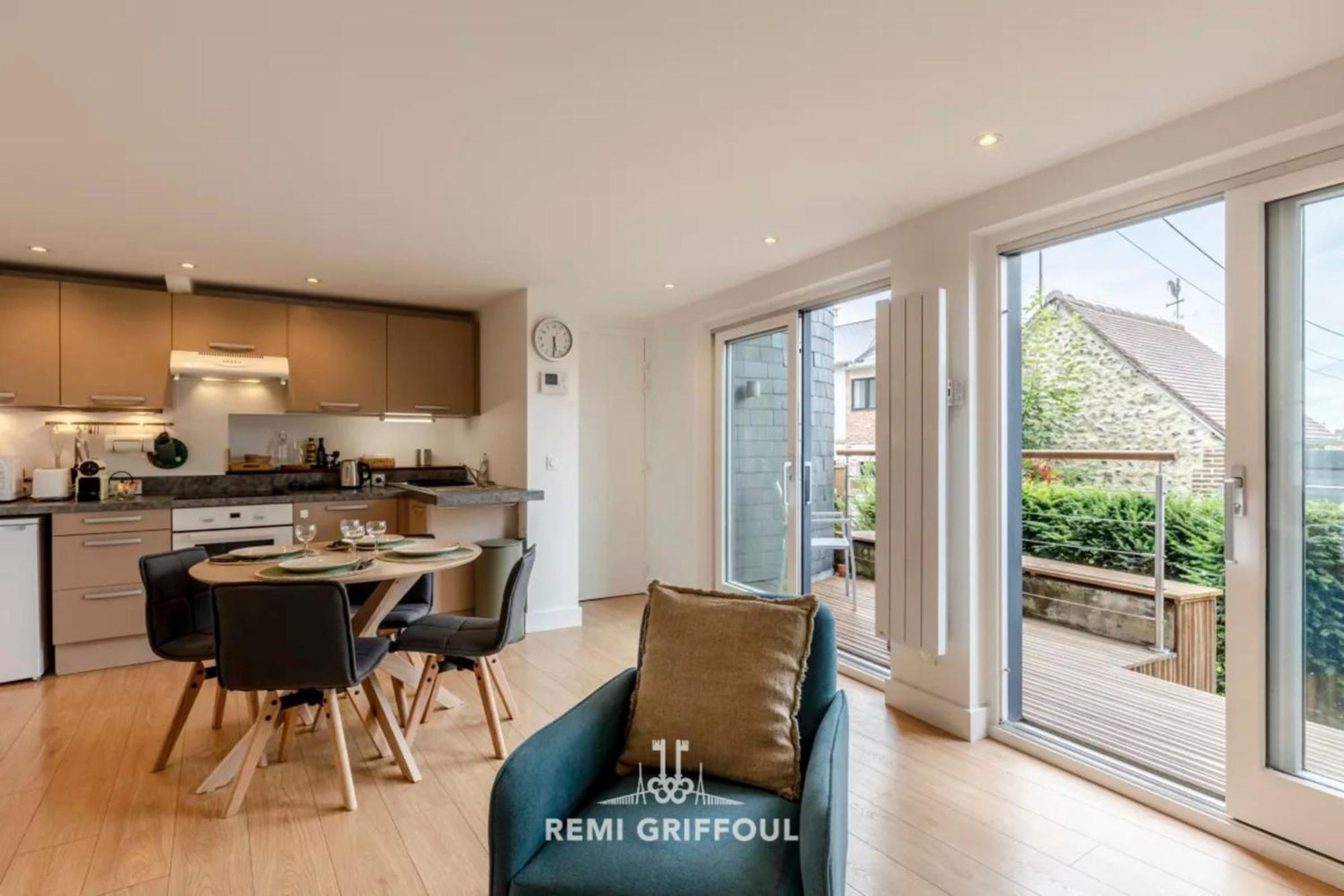 The Duplex Varin Beautiful Apartment & Garden Honfleur 4 People Bagian luar foto